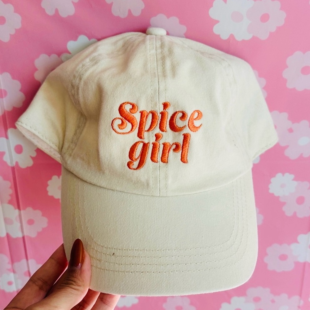 Spice Girl Embroidered Cap